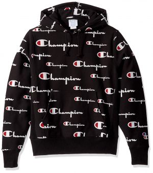 Champion LIFE Men's Reverse Weave Pullover Hoodie All-Over Print